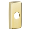 Abdeckung für DK-Mechanismus kantig, Oberfl. 18 (PVD Messingfarben) Nr. 32773