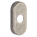 Abdeckung für DK-Mechanismus oval, Oberfl. 06A (Eisenfarben Antik schwarz) Nr. 31484