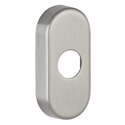 Abdeckung für DK-Mechanismus oval, Oberfl. 20 (Mattnickel) Nr. 1853