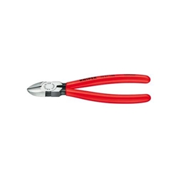 Knipex Seitenschneider mit Kunststoff überzogen schwarz atramentiert 140 mm Nr. 70 01 140 EAN