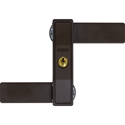 Abus FT-Zusatzschloss, 2530, AAL0054 abschließbar, gleichschließend, Stahl braun VdS-anerkannt Nr. 10084999-01