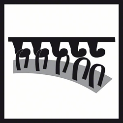 Bosch 8-Loch Adapter ür Schwingschleifer Nr. 2608601129