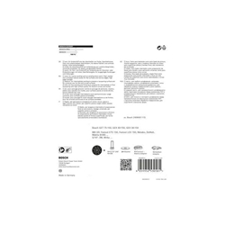 Bosch EXPERT Multihole Universalstützteller, 150mm, hart, für Exzenterschleifer Nr. 2608900008
