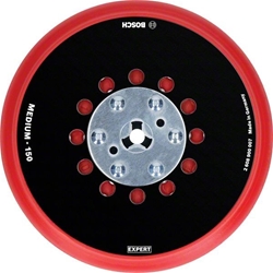 Bosch EXPERT Multihole Universalstützteller, 150mm, Medium, für Exzenterschleifer Nr. 2608900007