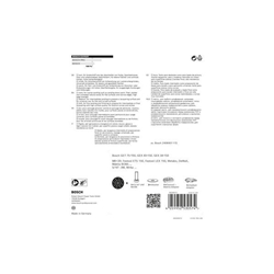 Bosch EXPERT Multihole Universalstützteller, 150mm, Medium, für Exzenterschleifer Nr. 2608900007