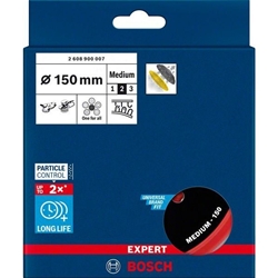 Bosch EXPERT Multihole Universalstützteller, 150mm, Medium, für Exzenterschleifer Nr. 2608900007