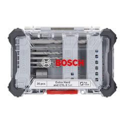 Bosch Extra Hard Schrauberbit- und CYL-3 Bohrer-Set, 35-tlg. Nr. 2607017728