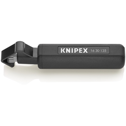 Knipex Abmantelungswerkzeug für Wendelschnitt schlagfestes Kunststoffgehäuse 135 mm Nr. 16 30 135 SB
