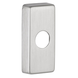 Abdeckung für DK-Mechanismus kantig, Oberfl. 60 (Edelstahl matt) Nr. 15368