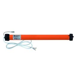 Primus Electronic Automo Motor, 113W, 10Nm, 15 U/min., vollautomatischer Plug & Play-Motor mit optionaler elektronischer Endlageneinstellung, mit aktivierbarer Hinderniserkennung, für Rollladenwelle SW60, inkl. Motorlager, Anschlusskabel 3m und Metall-Clipslager Nr. 161010