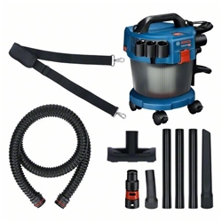 Bosch Akku-Staubsauger GAS 18V-10 L, Solo Version, mit Elektrowerkzeugadapter Nr. 06019C6302