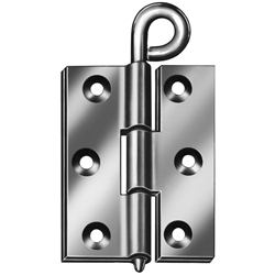 Geschlagenes Kulissenscharnier mit losem Ringstift 70x55mm hell verzinkt Nr. 000056070ZR EAN 4003984130158