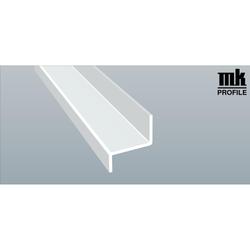 Z-Profil weiß 20x40x30x3mm (a 6,00 Meter) Nr. 102