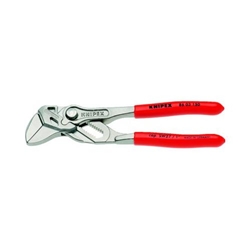 Knipex Zangenschlüssel Zange und Schraubenschlüssel in einem Werkzeug mit Kunststoff überzogen verchromt 150 mm Nr. 86 03 150